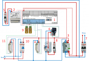 Ccu825 схема подключения