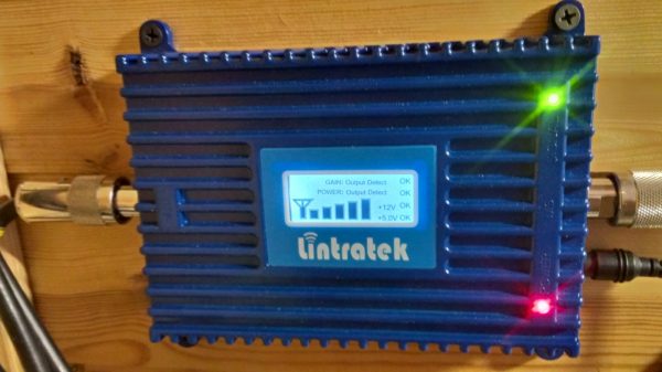 Lintratek стандарта EGSM 900 усиление ≈70 dB